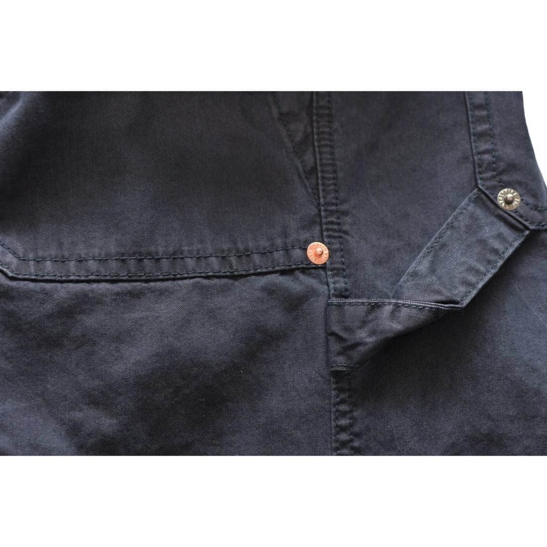 Zadig & Voltaire Dark Blue Catsy Mili Short Sleeve Overall Jumpsuit XS - 8