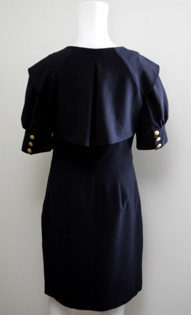 WALTER SIZE 4 DARK NAVY FORMAL DRESS CLASSY TIMELESS SOLD OUT PERFECT - 7