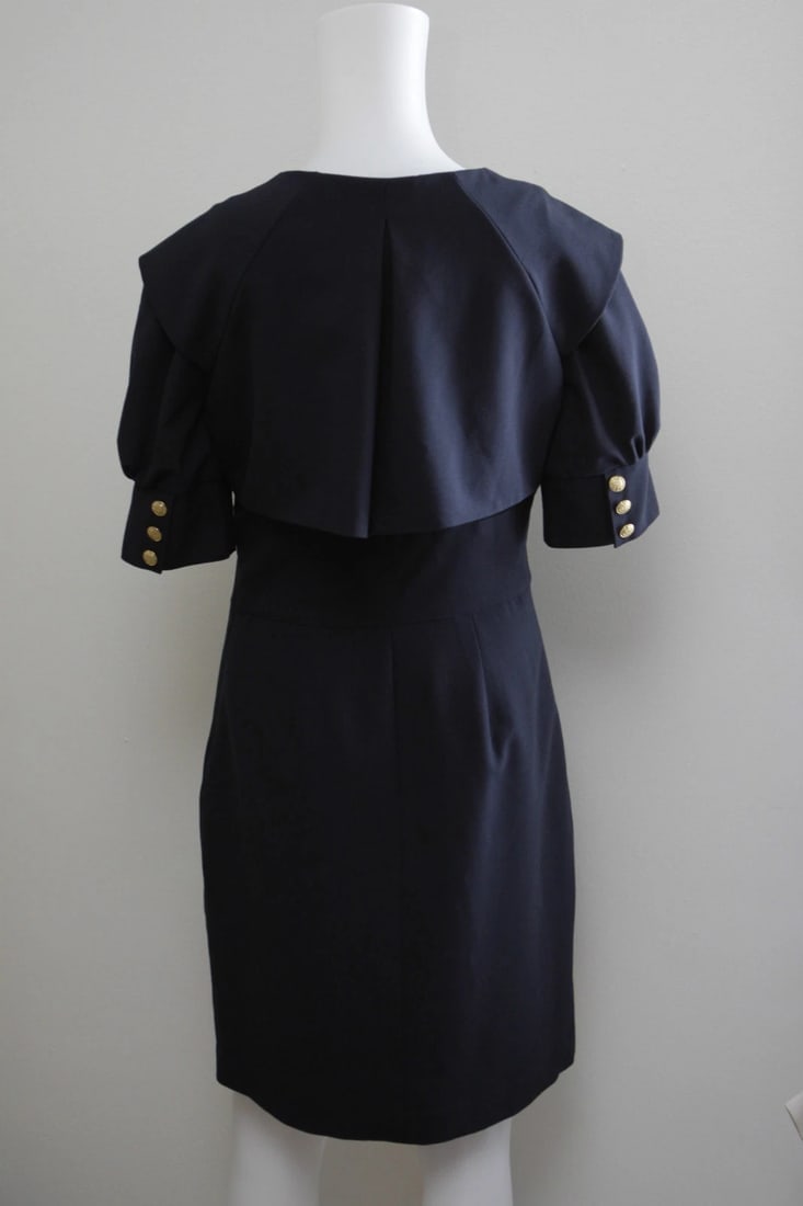 WALTER SIZE 4 DARK NAVY FORMAL DRESS CLASSY TIMELESS SOLD OUT PERFECT - 9