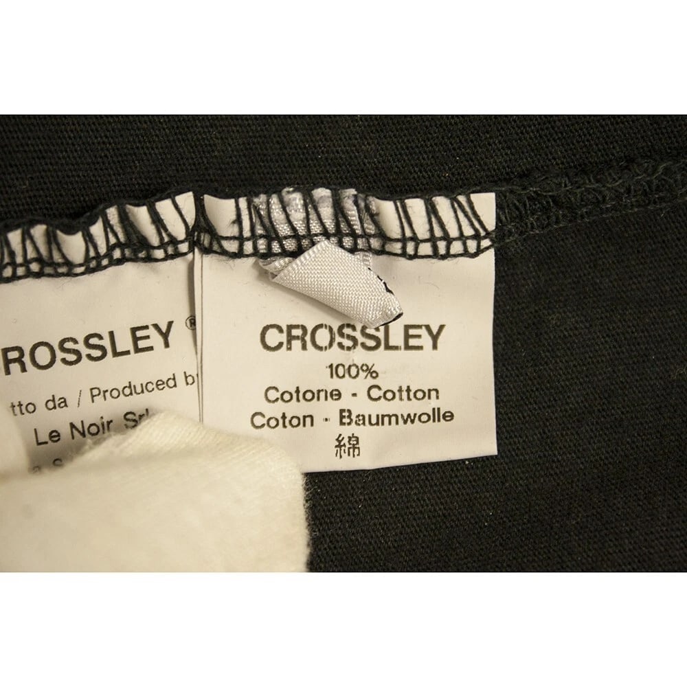 Crossley Black Cotton Button Front Hooded Cardigan Cardi Jacket size XS - 5