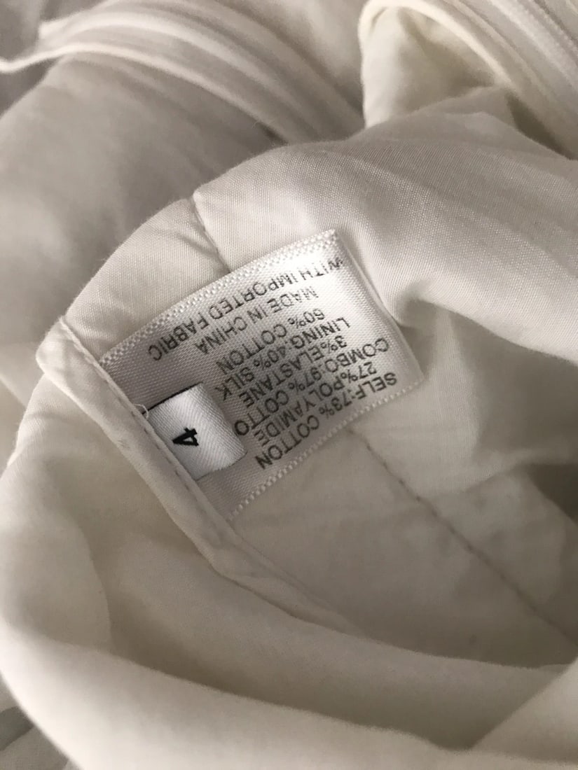 Cute Proenza Schouler White Dress Size 4 - 5