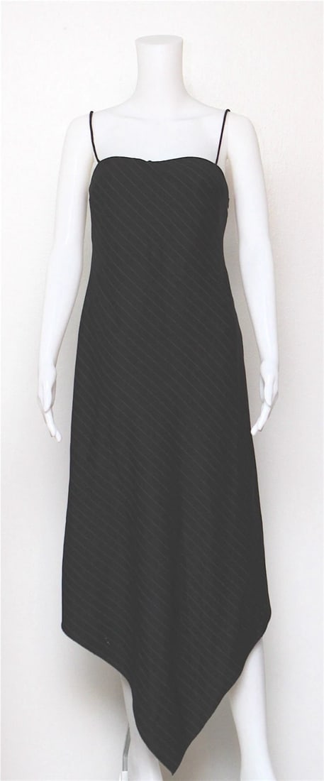 EMANUEL UNGARO PARIS DRESS BUILT IN BRA SIZE 36 100% PURE WOOL VESTIMENTA SPA - 3