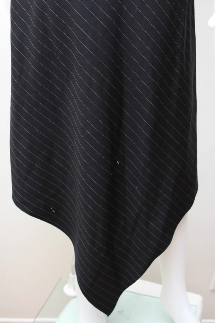 EMANUEL UNGARO PARIS DRESS BUILT IN BRA SIZE 36 100% PURE WOOL VESTIMENTA SPA - 4
