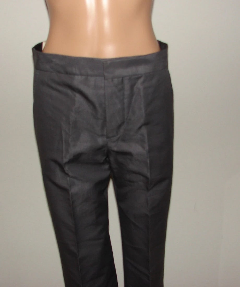 MARNI ITALY SIZE 38 COTTON SILK CLASSY PANTS TROUSERS - 7