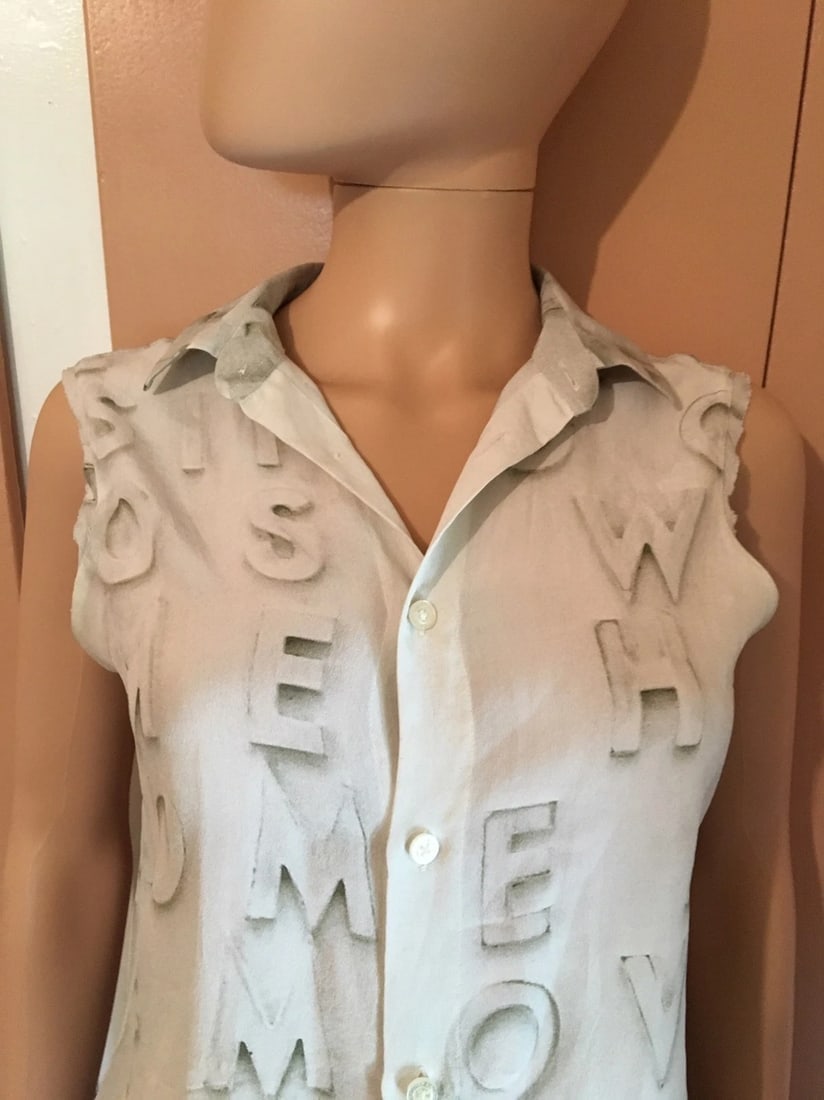 Each x Other Robert Montgomery Silk Blouse Size XS - 3
