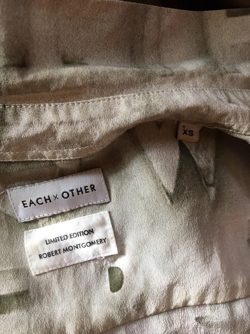 Each x Other Robert Montgomery Silk Blouse Size XS - 6