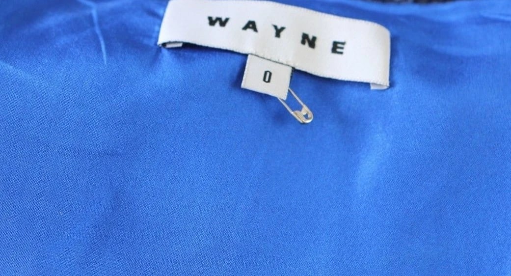 WAYNE SIZE 0 MINI A LINE SKIRT 100% SILK LINING MADE IN NEW YORK - 5