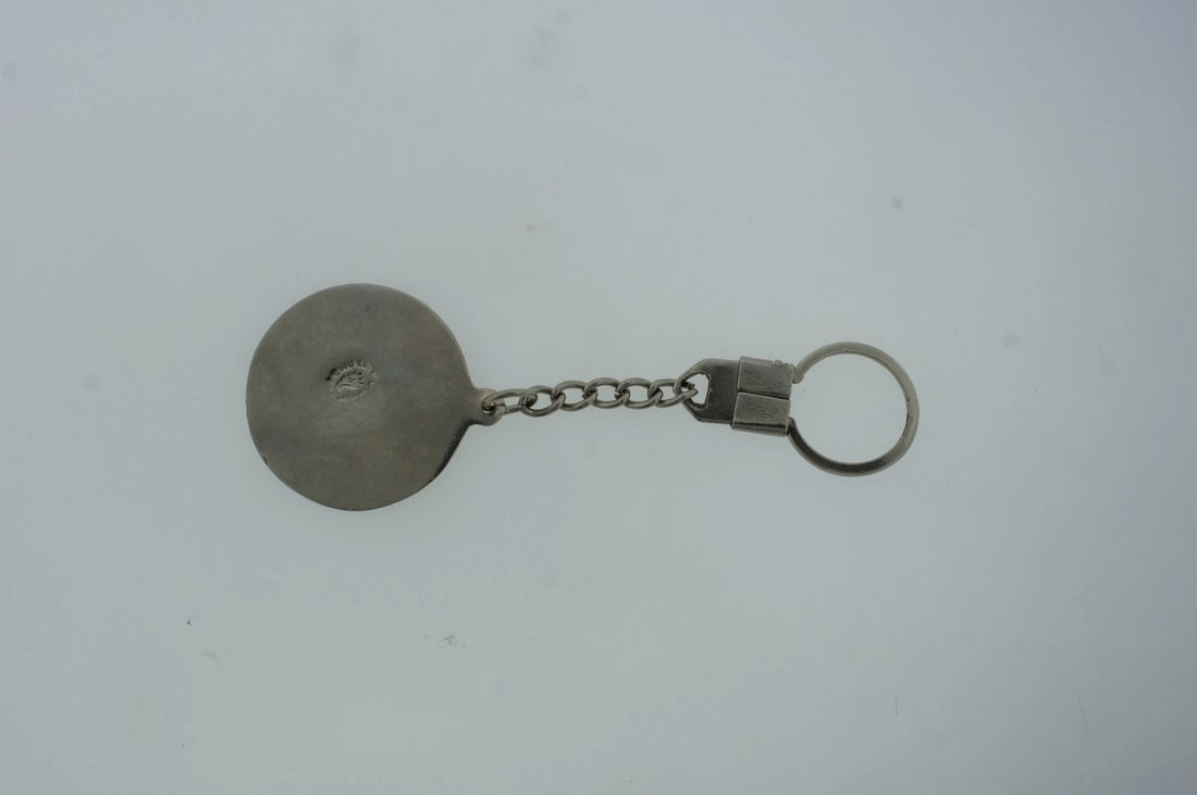 C.1930 MEXICO STERLING SILVER KEYCHAIN VINTAGE C.1970 CORRIDA - 5