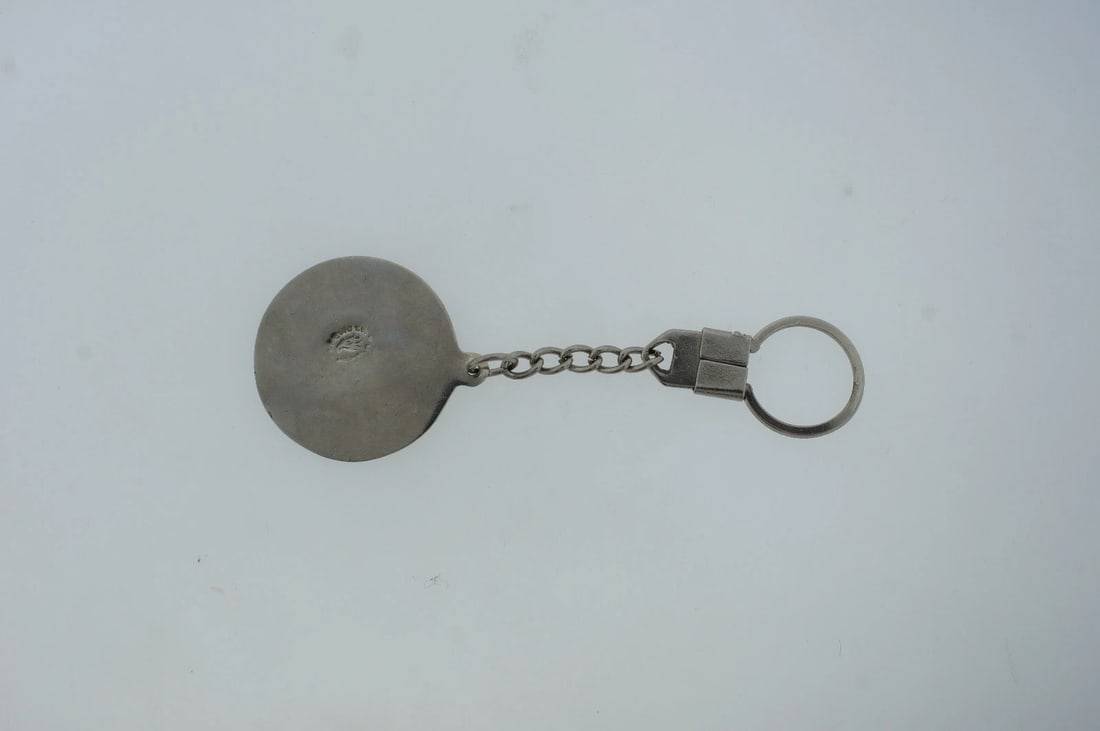 C.1930 MEXICO STERLING SILVER KEYCHAIN VINTAGE C.1970 CORRIDA - 6