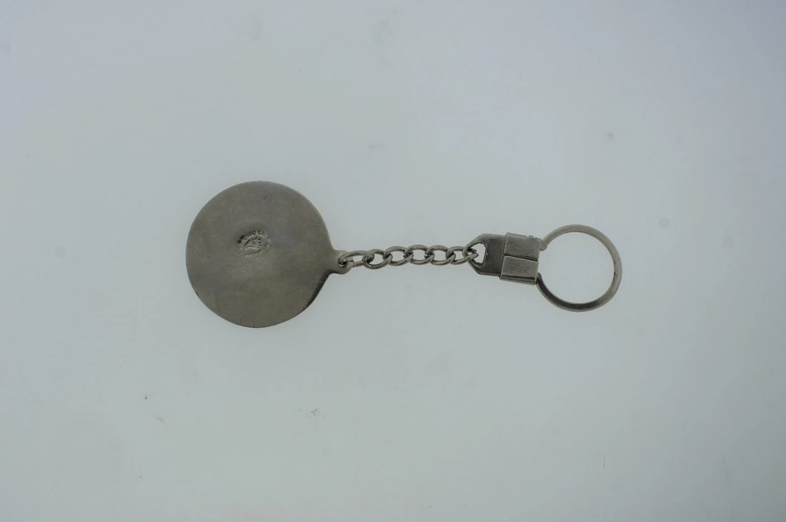 C.1930 MEXICO STERLING SILVER KEYCHAIN VINTAGE C.1970 CORRIDA - 7