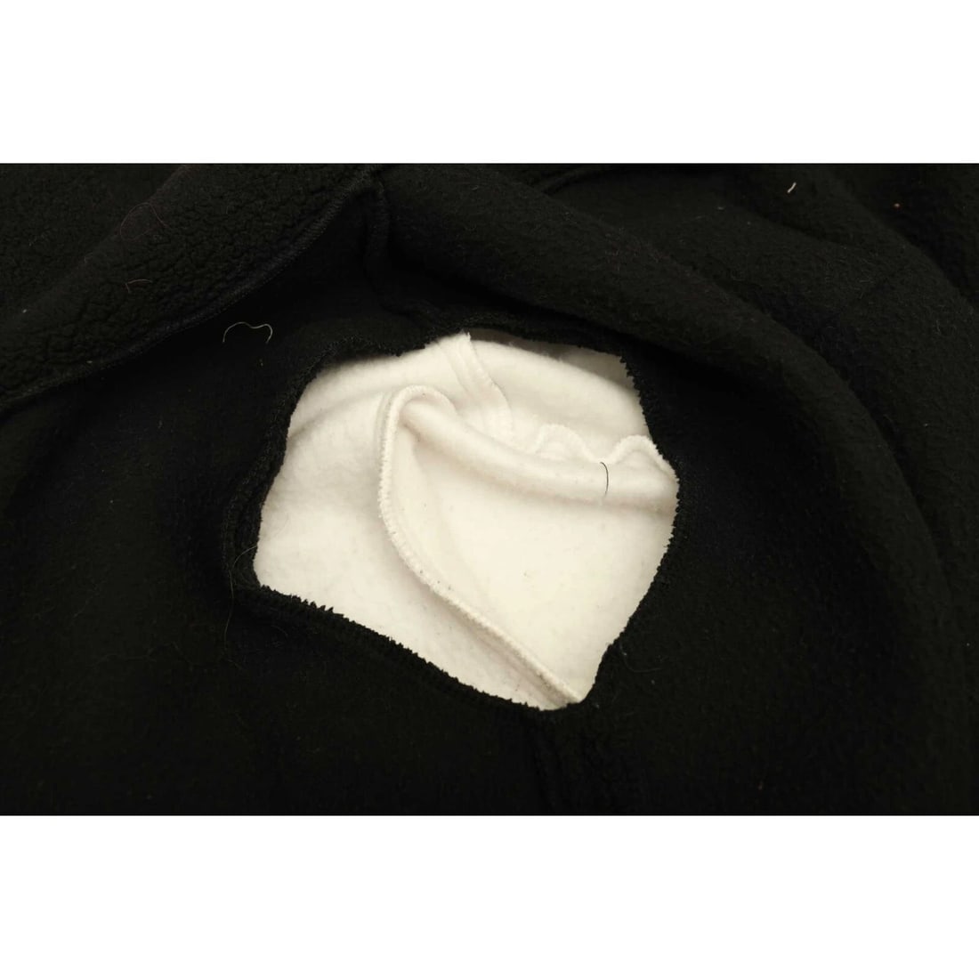 Lotus Eaters White w.Black Trim Cotton Polyester Long Coat Jacket size S - 6