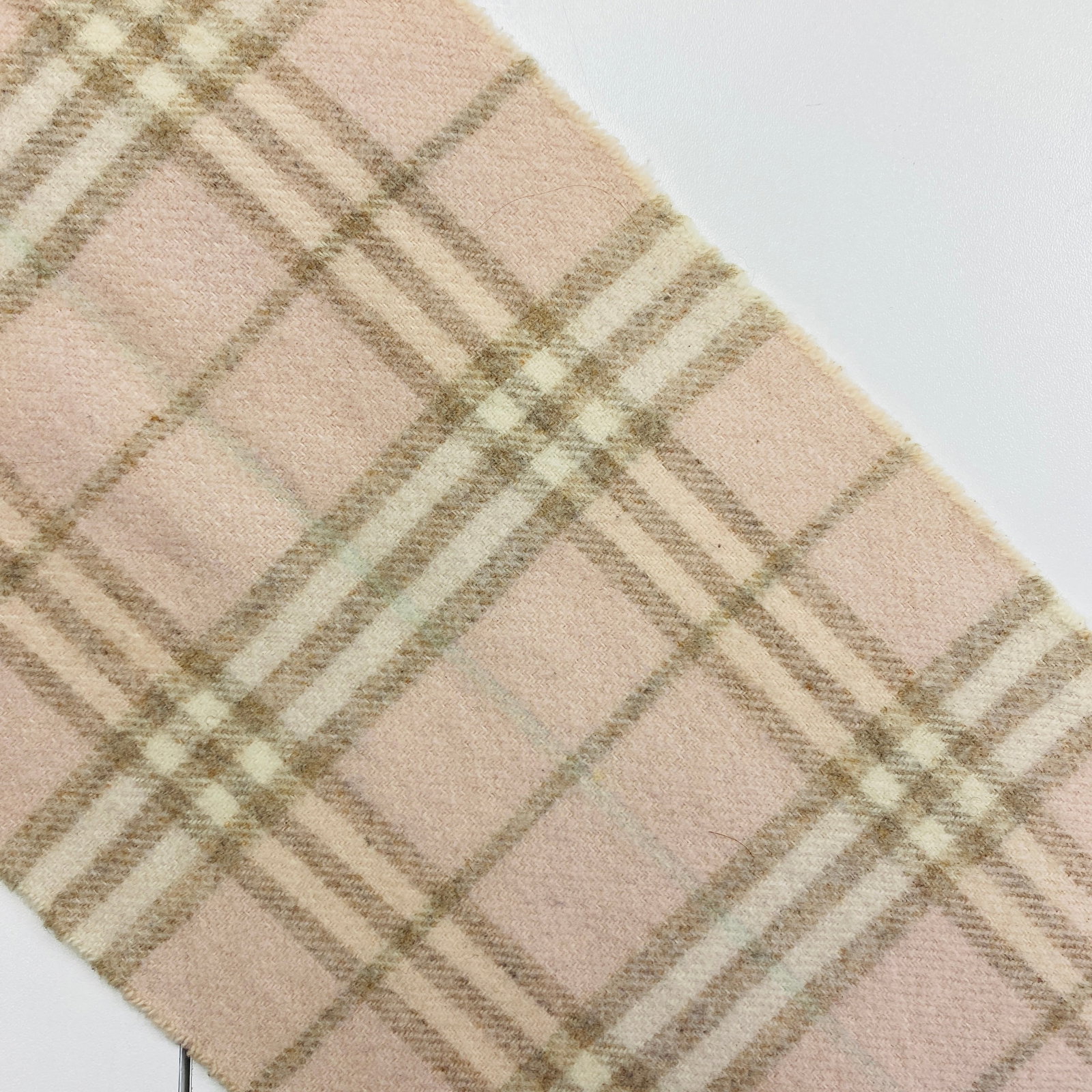Burberry Children Pink Merino Wool & Cashmere Small Scarf - 5