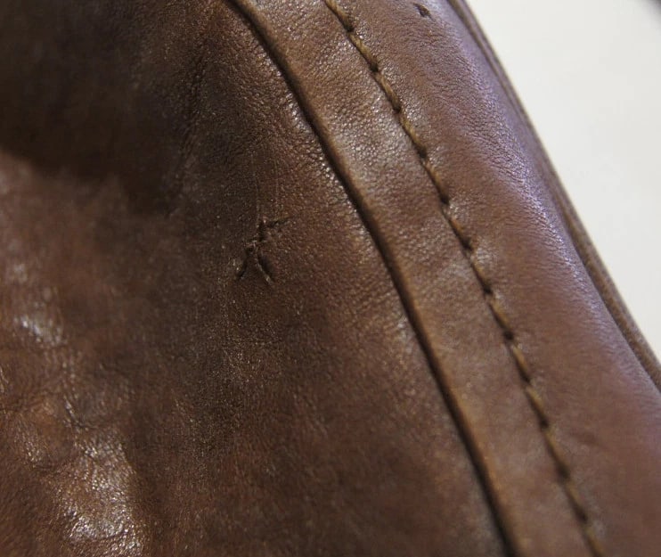 LANVIN 2006 BROWN FLAT BOOTS ZIPPER BUTTONS LEATHER 8 1/2 STYLISH - 10