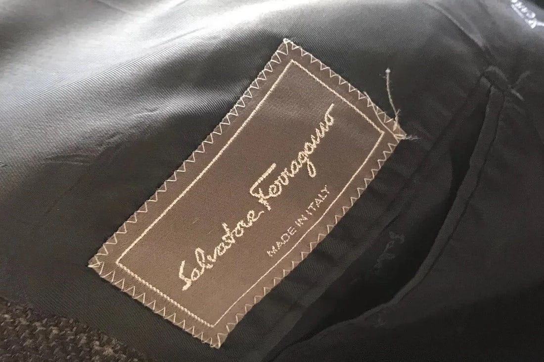 Salvatore Ferragamo Man Dark Brown Blazer Jacket Size XXL - 4