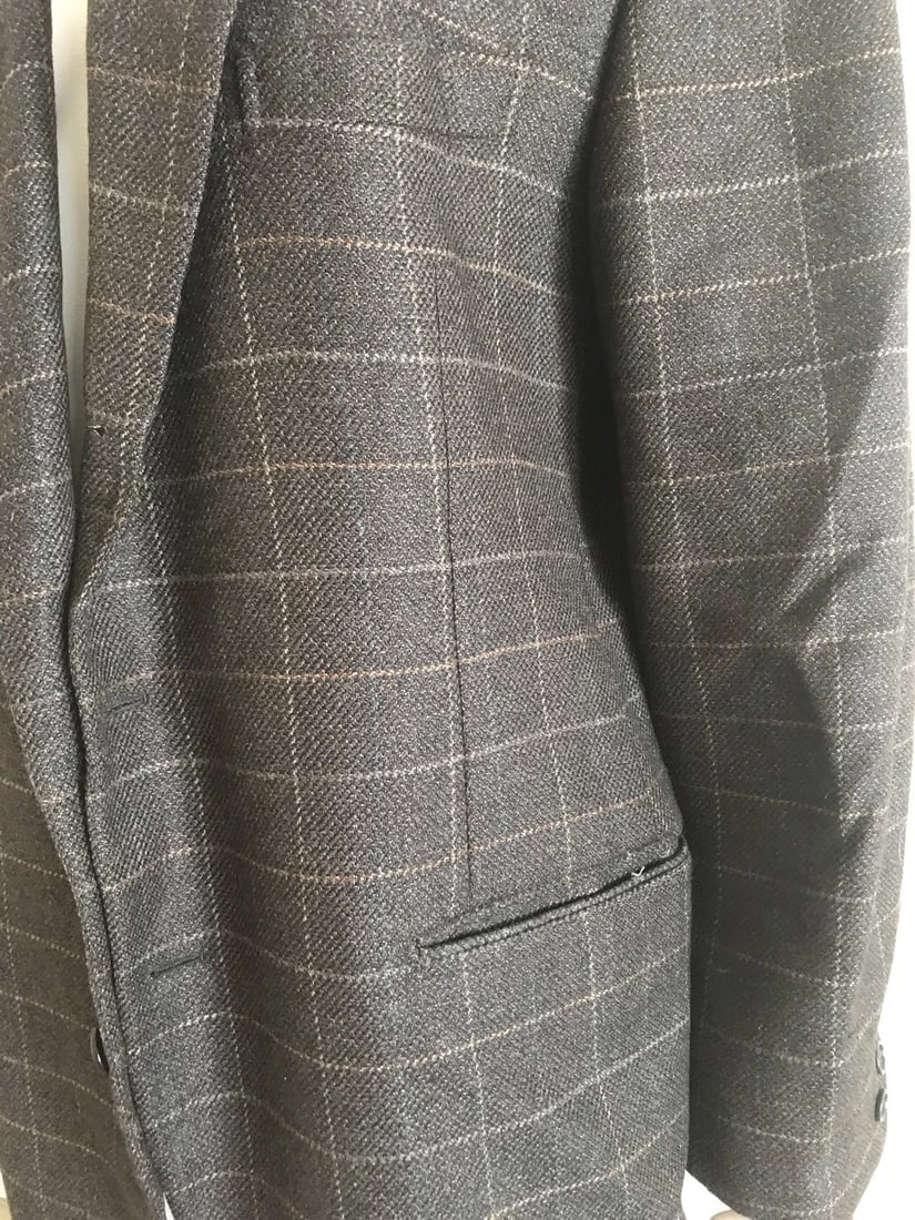Salvatore Ferragamo Man Dark Brown Blazer Jacket Size XXL - 7