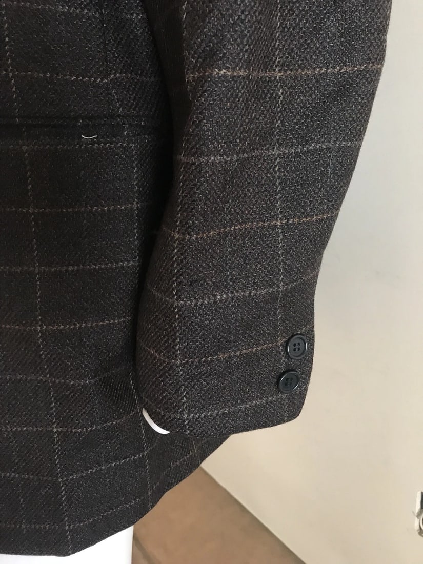 Salvatore Ferragamo Man Dark Brown Blazer Jacket Size XXL - 8