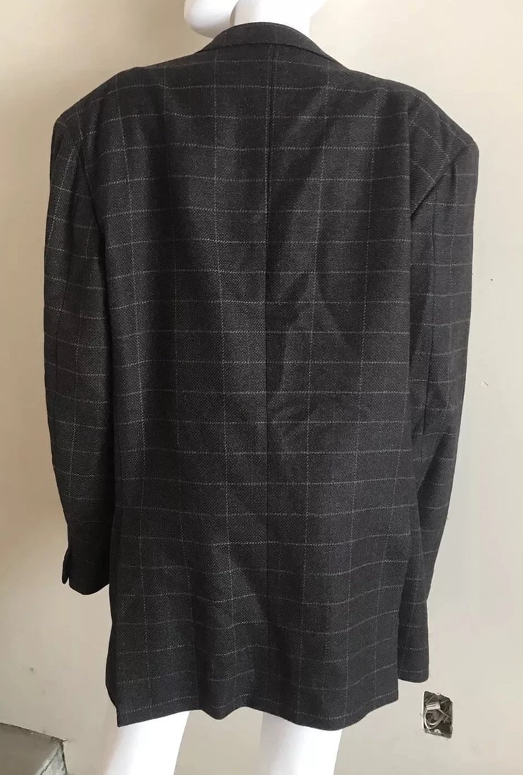 Salvatore Ferragamo Man Dark Brown Blazer Jacket Size XXL - 9
