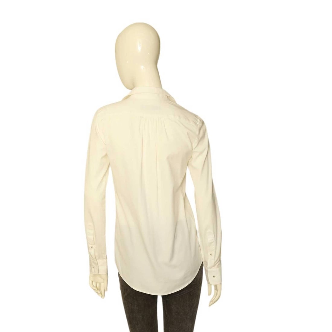 Dsquared2 White 100% Cotton Collared Button Down Front Shirt Top size 40 - 2