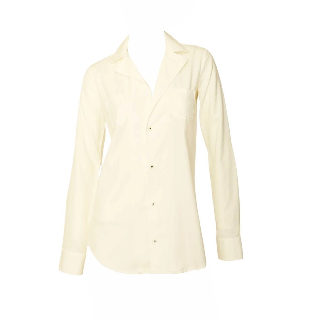 Dsquared2 White 100% Cotton Collared Button Down Front Shirt Top size 40 - 3