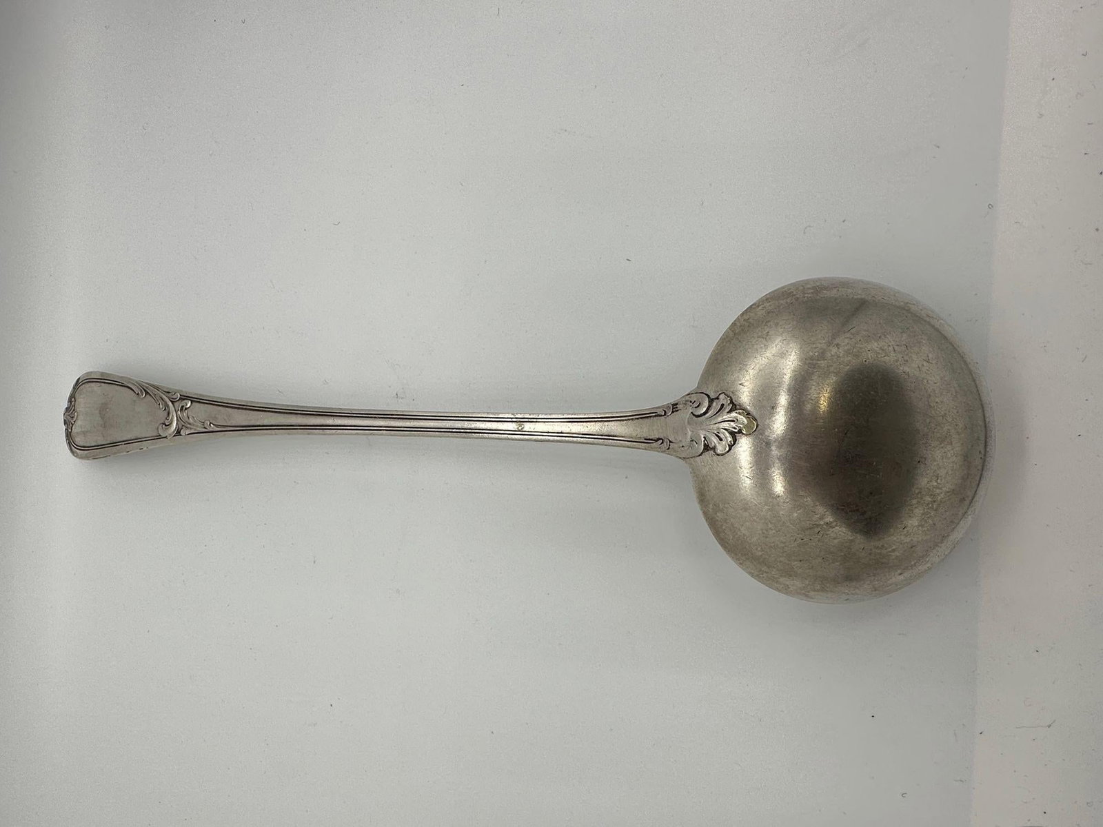 19th Century French L'Alfénide Christofle/Charles Halphen Flatware with Ladle - 2