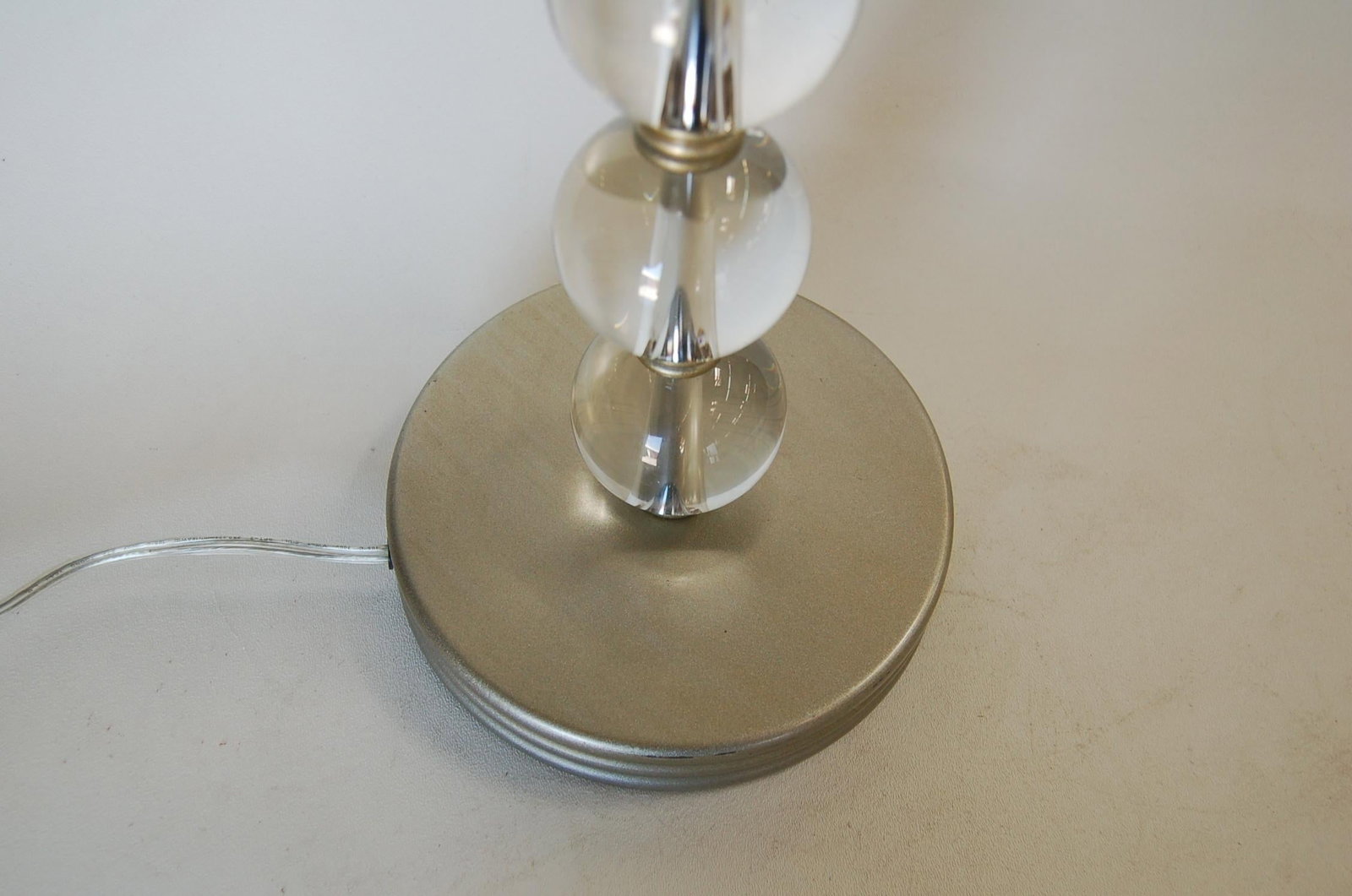 Stacked Crystal Five Ball Table Lamp - 3