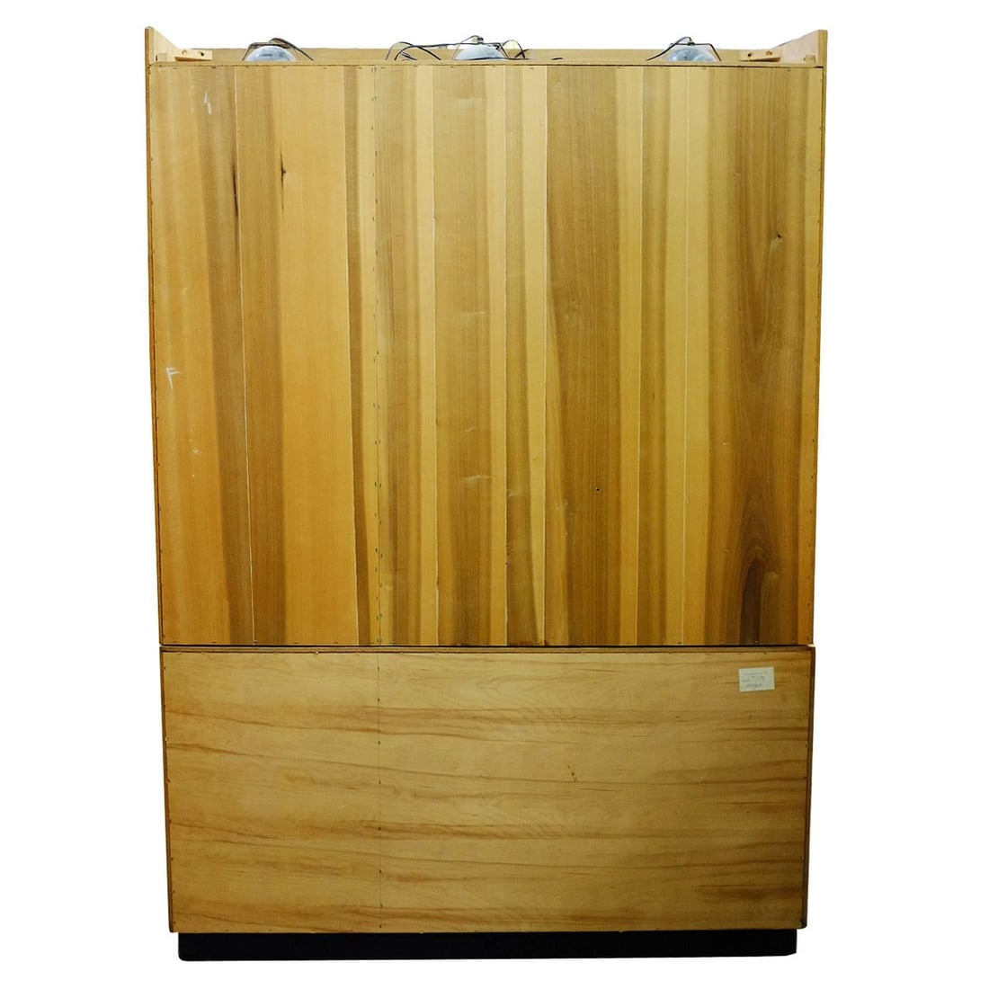 Burl wood China Lighted Cabinet by Dillingham - 4