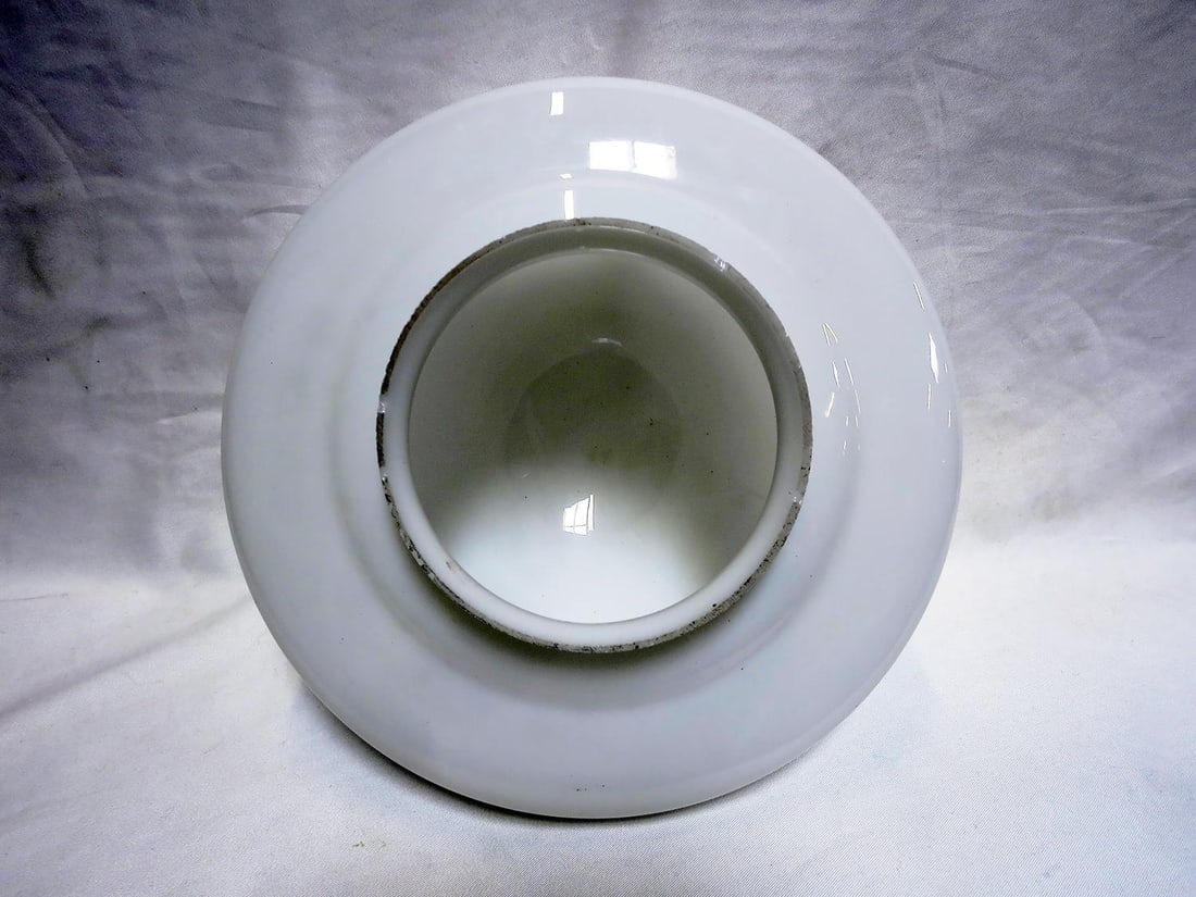 Short Schoolhouse Mushroom-Shape Ceiling Glass Globe Pendant - 3