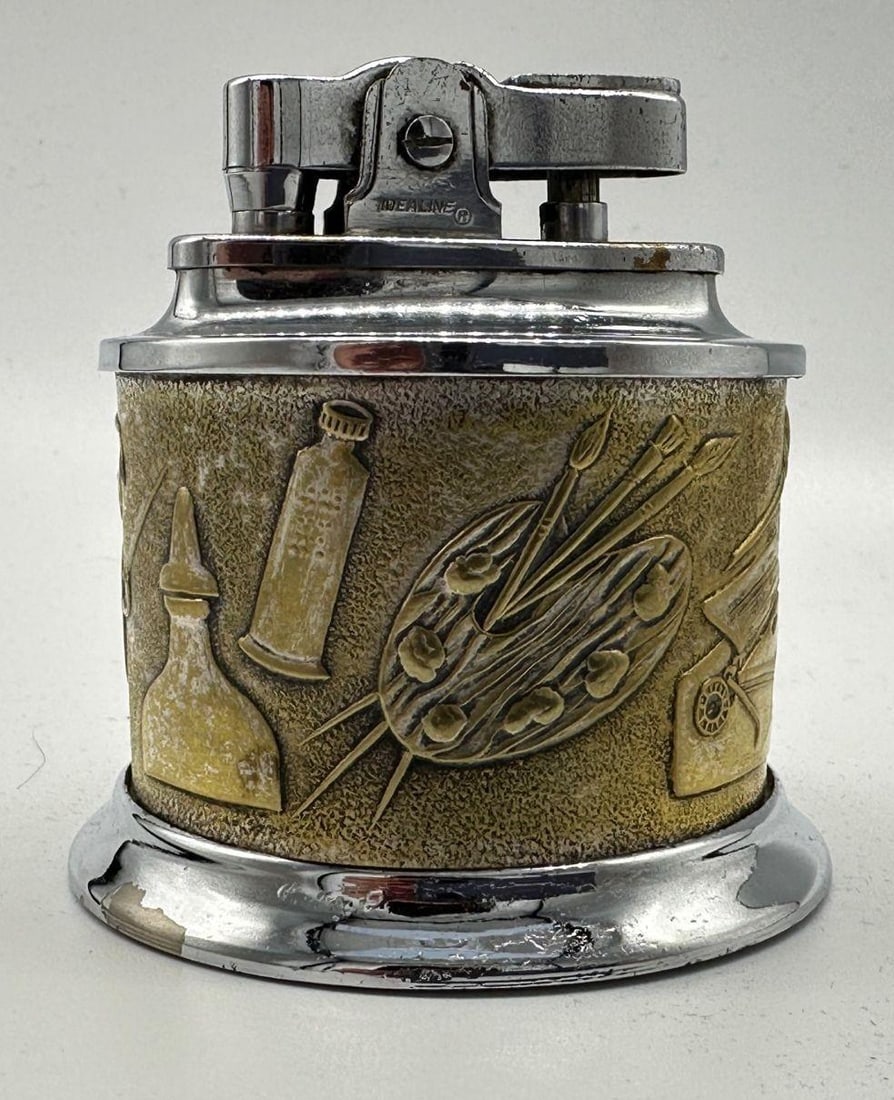 Johnny DC Comics Superman Chrome & Brass Table Lighter - 2