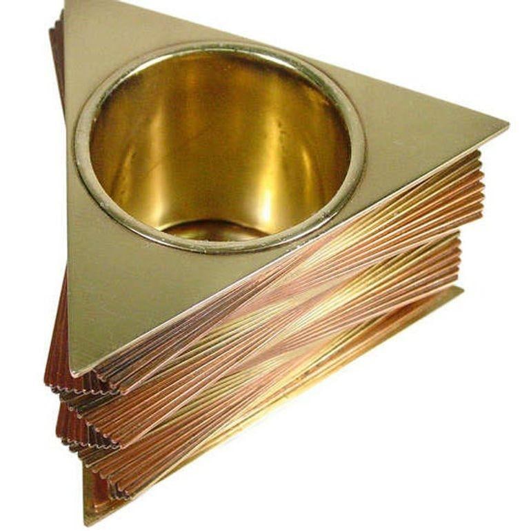 Otar Stacked Brass and Copper Box - 3