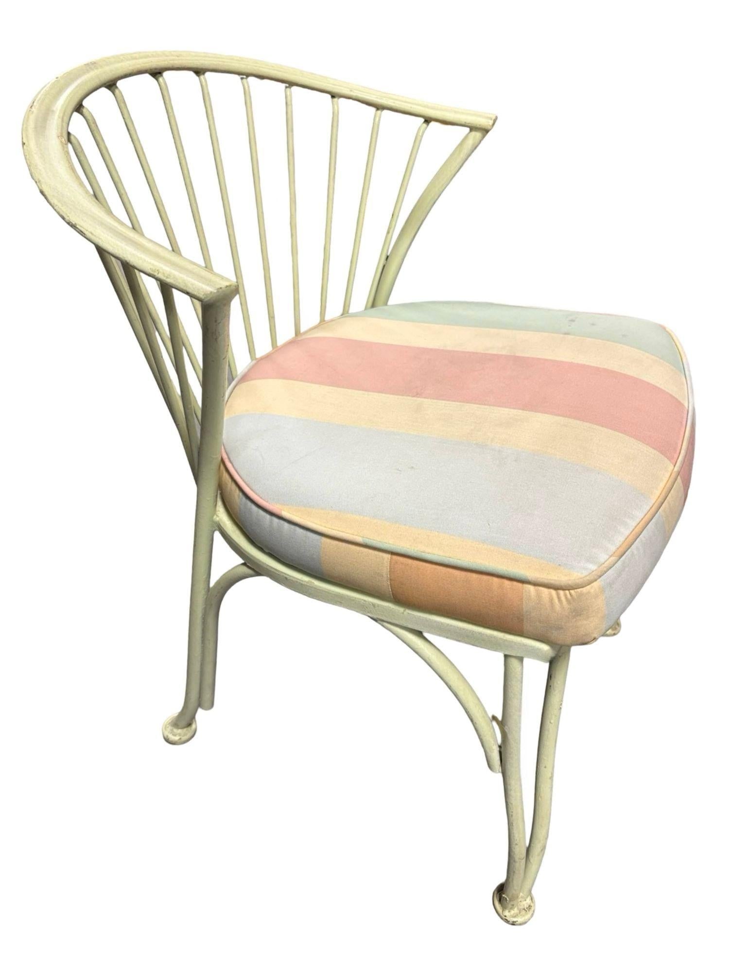 1950's Set of Four Woodard Pinecrest Outdoor Chairs - 4