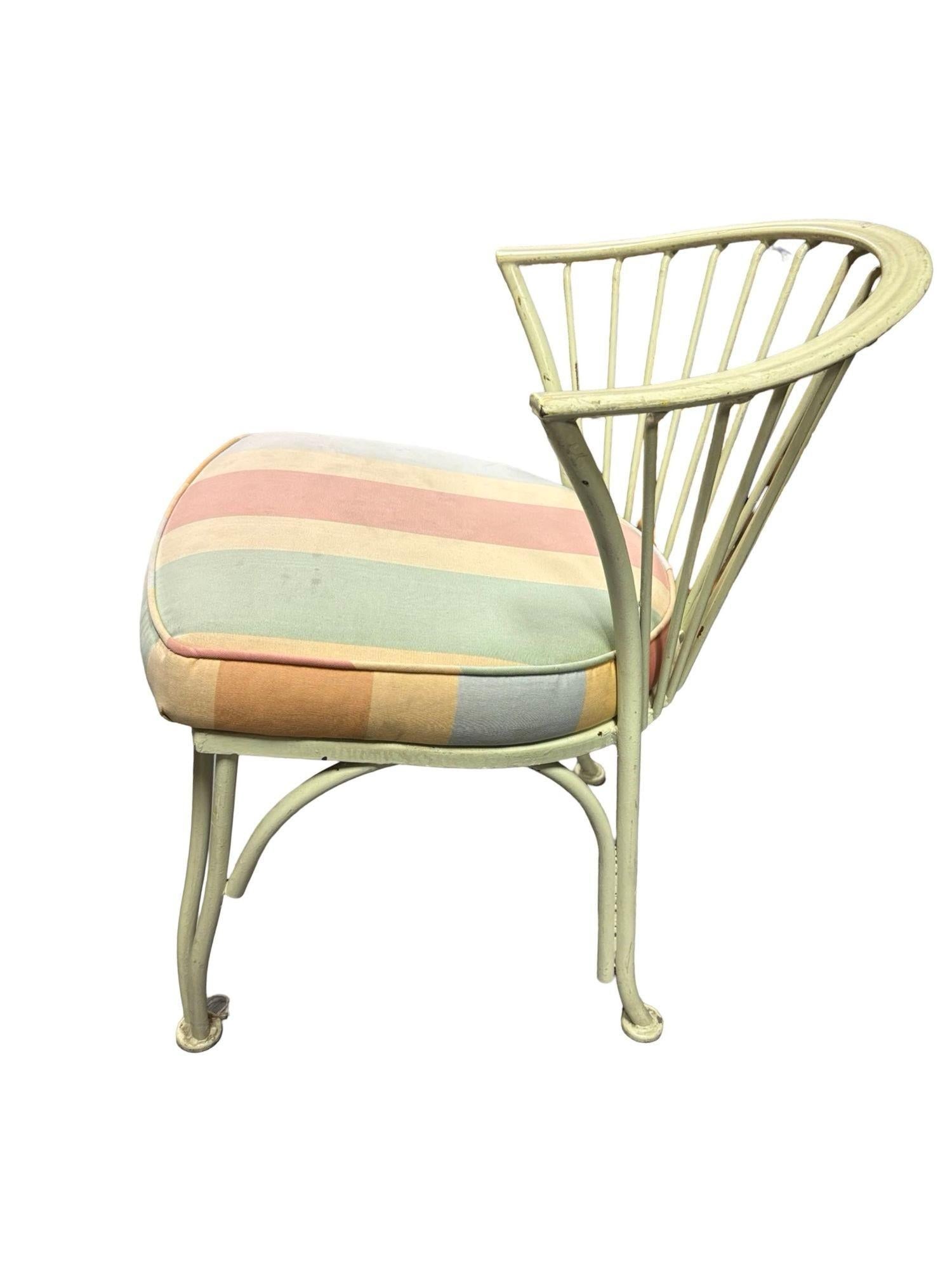 1950's Set of Four Woodard Pinecrest Outdoor Chairs - 5