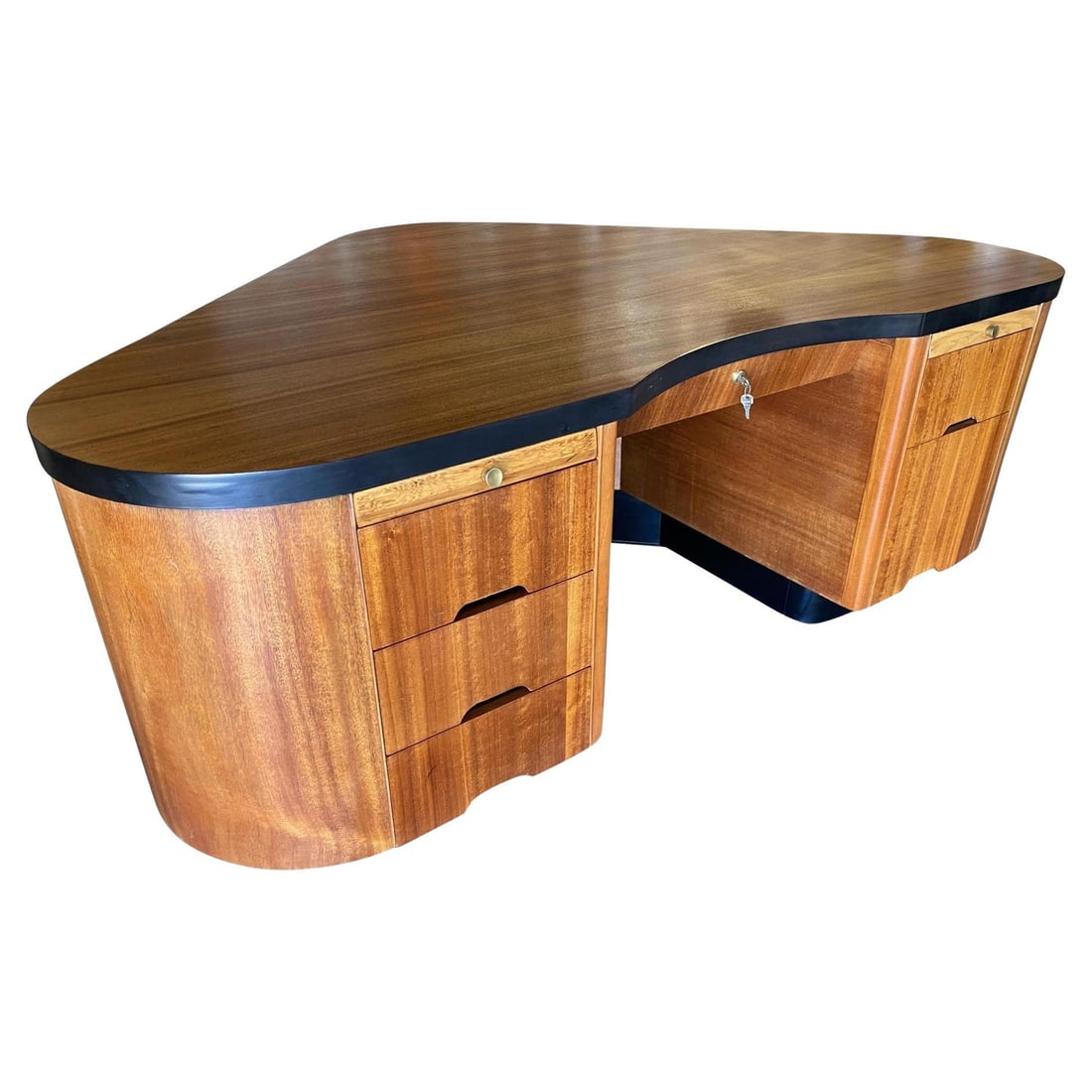 California Art Deco Fletcher Aviation Executive Desk by Frank Fletcher (1 of 5)