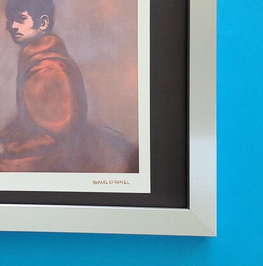 RAFAEL CORONEL + MEXICAN MASTER BEAUTIFUL PRINT + SIGNED FRAMED ART - 3