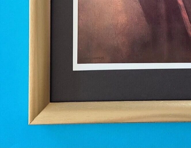 RAFAEL CORONEL + MEXICAN MASTER BEAUTIFUL LARGE PRINT + SIGNED FRAMED ART - 3