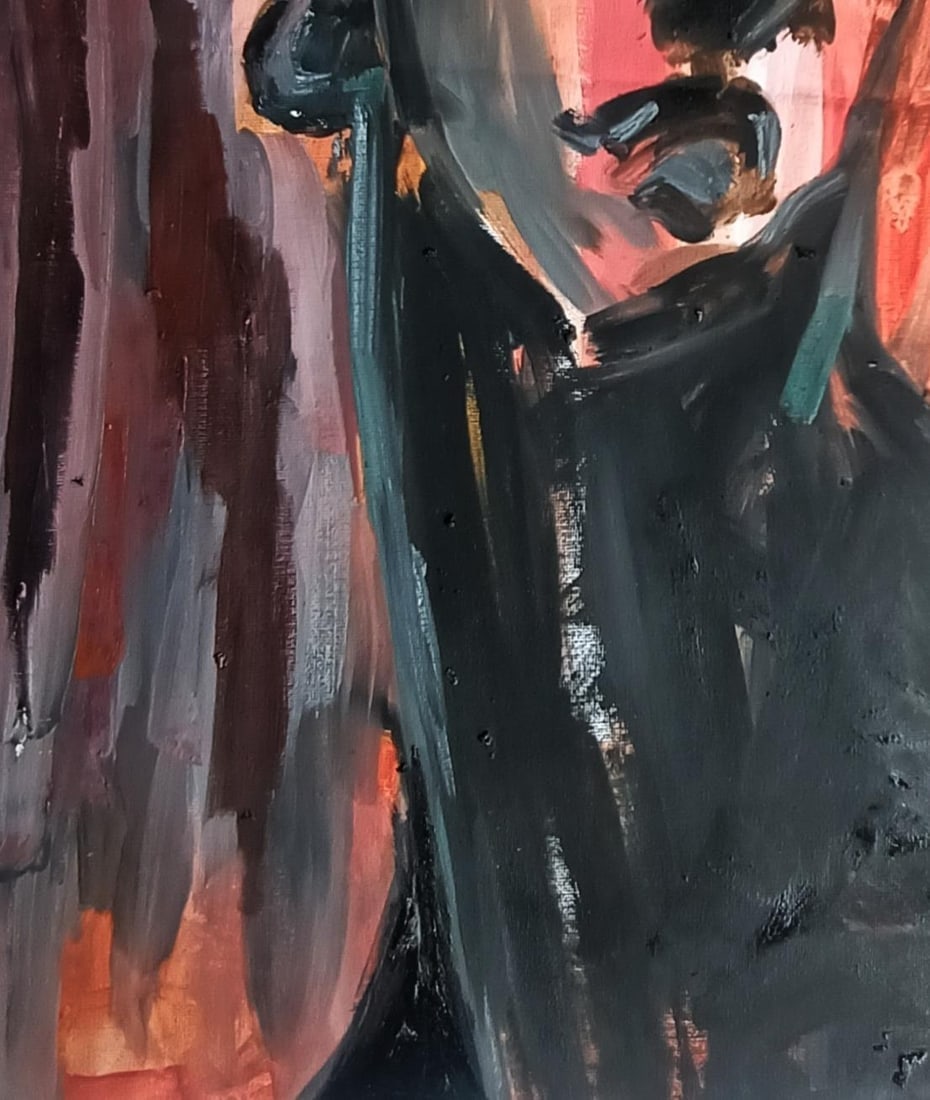 Omoyeni Arogunmati, Ready Set - 21st Century Contemporary, Modern Figurative, Women, Portrait, Oil, - 7