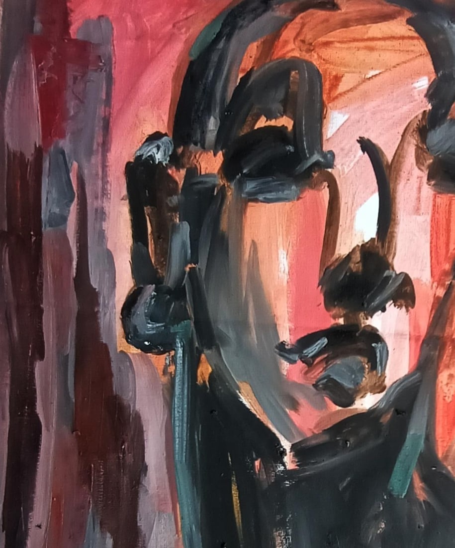 Omoyeni Arogunmati, Ready Set - 21st Century Contemporary, Modern Figurative, Women, Portrait, Oil, - 5