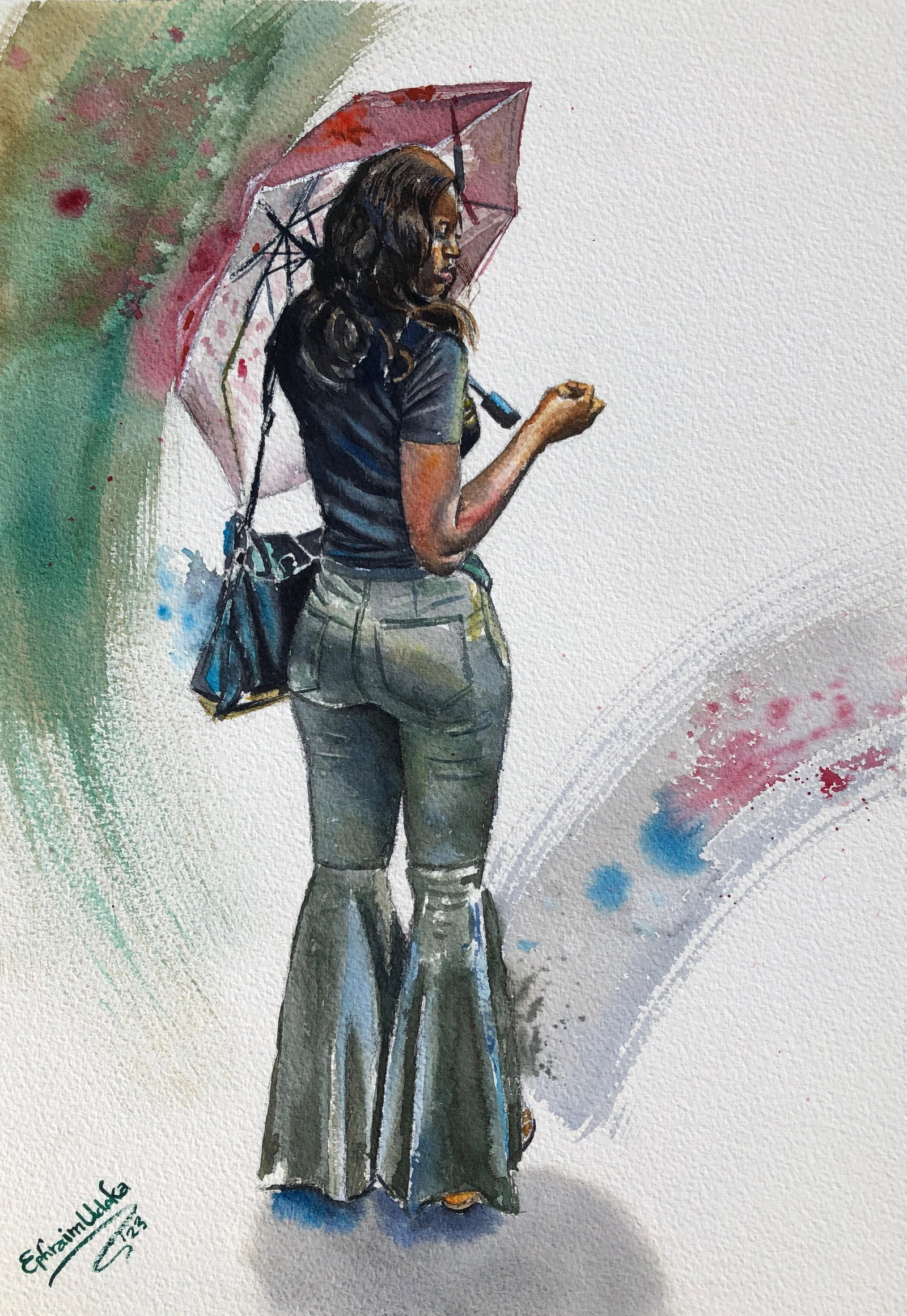 Ephraim Udoka, Perfect Stranger (The One Time Encounter) - 21st Century, Contemporary, Women, 2023 - 4