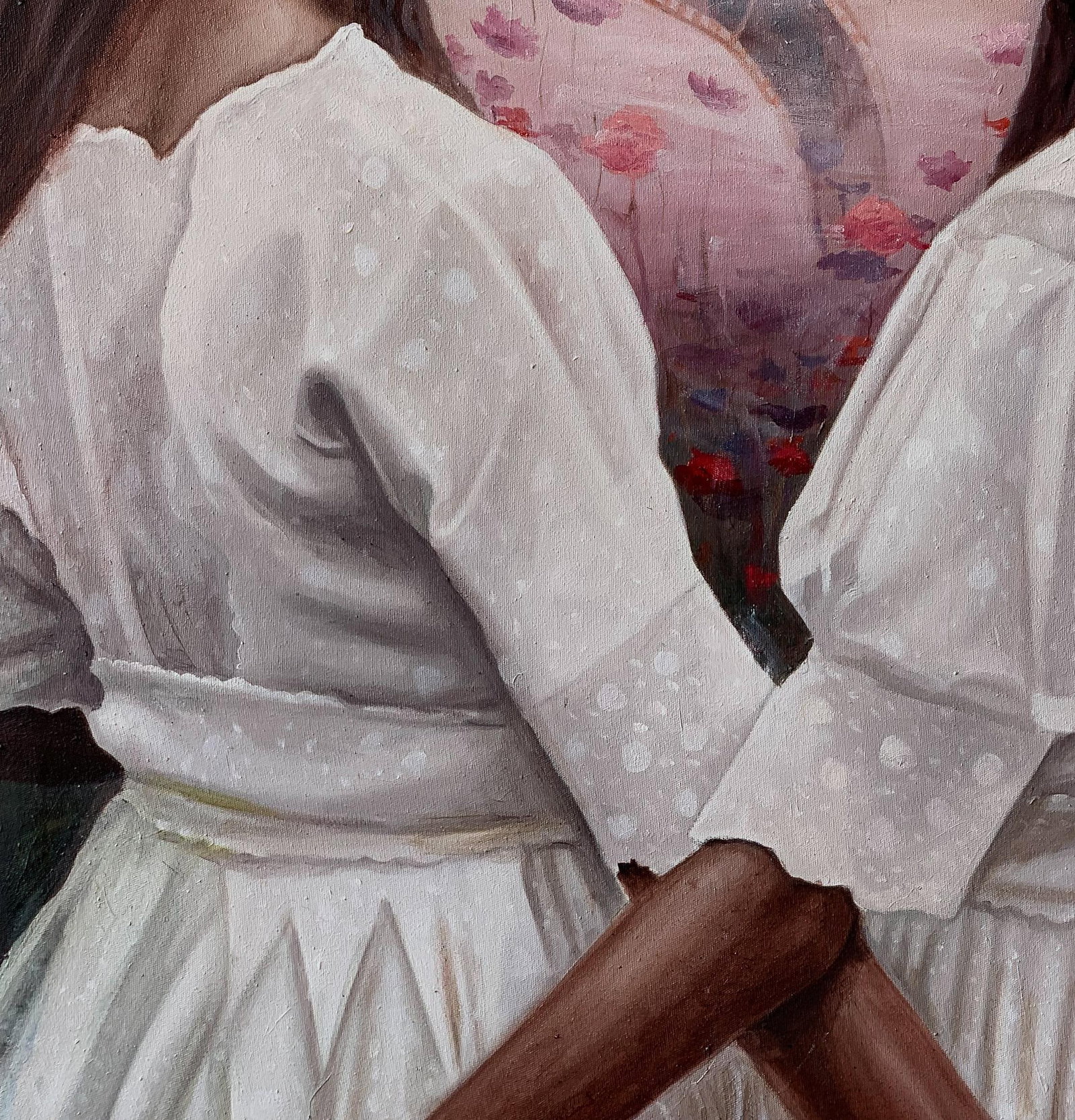 Afolayan Emmanuel, Unfurling the Past - 21st Century, Contemporary, Figurative Portrait, Oil, Women, - 7