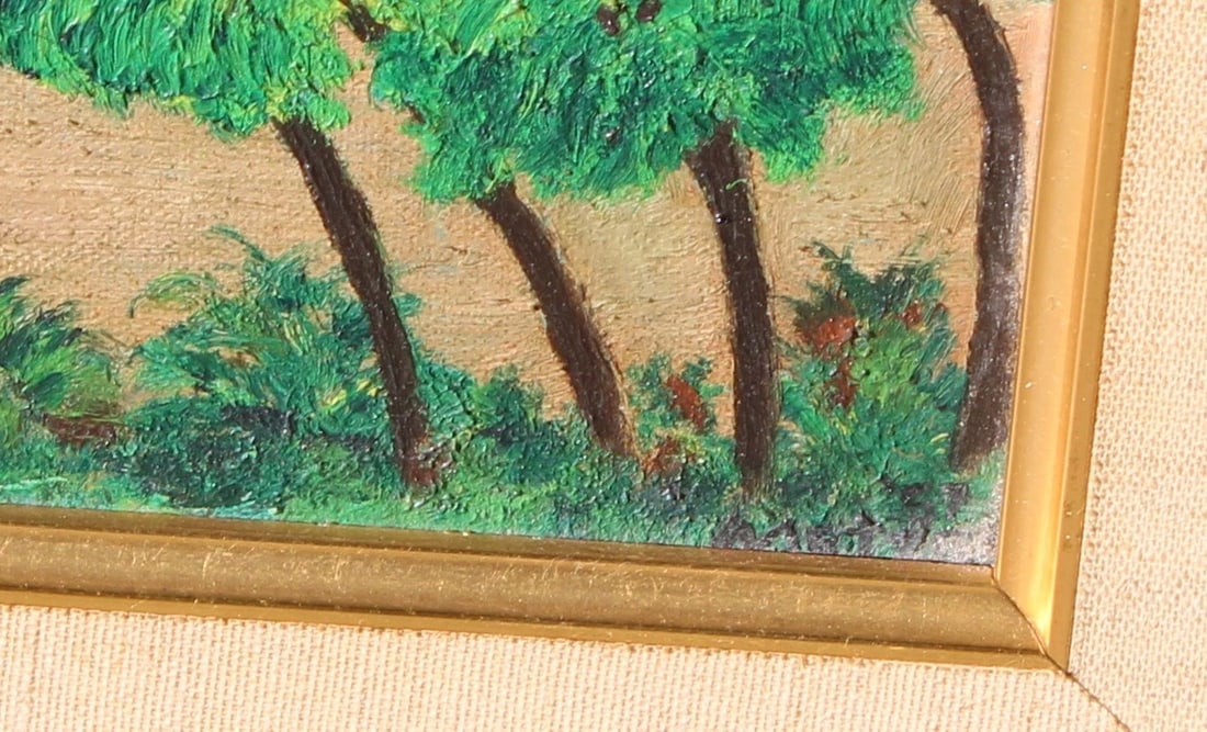 Naive Native Figures on a Tropical Beach by the Ocean oil painting - 5