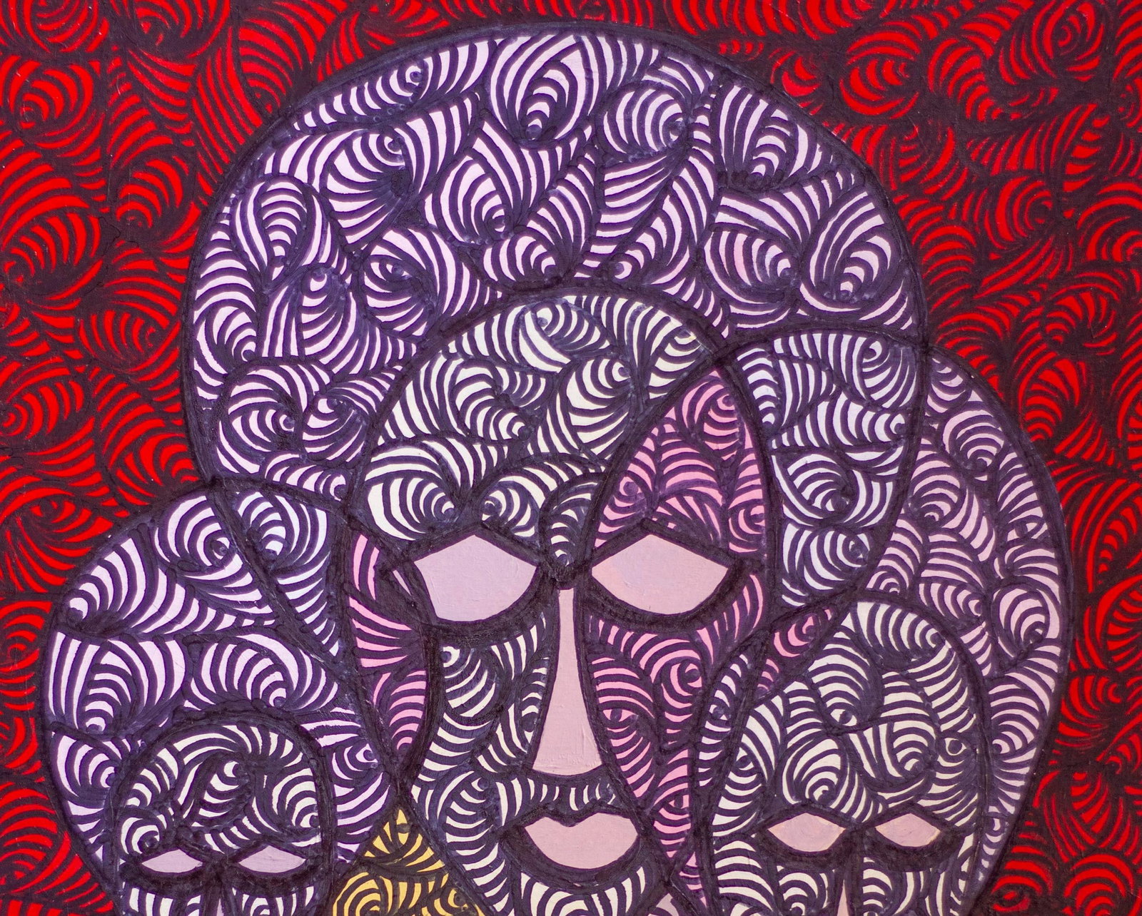 Oluwatobiloba Amusan, Wise Women - 21st Century, Contemporary, Figurative Indigenous Art, Cultural, - 5