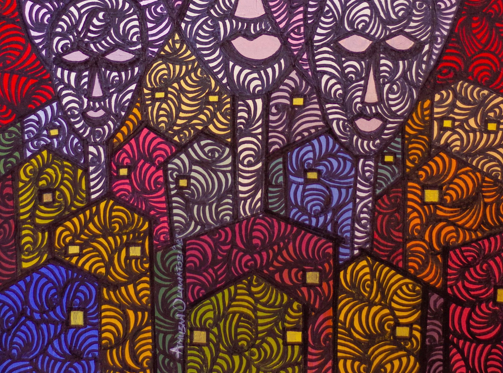 Oluwatobiloba Amusan, Wise Women - 21st Century, Contemporary, Figurative Indigenous Art, Cultural, - 6