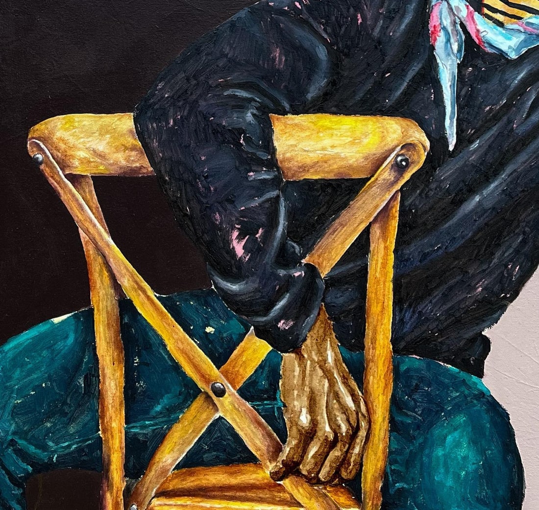 Emmanuel Ojebola, Masked Elegance in Contemporary Threads 2 - 21st Century, Contemporary, Africa, - 16