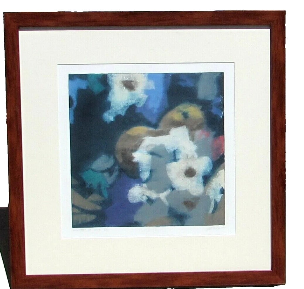 GREG GRONOWSKI Weavers of Silk III Color Monoprint Signed and Titled in Pencil - 2