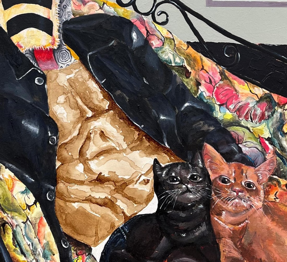 Emmanuel Ojebola, Masked Elegance in Contemporary Threads 1 - 21st Century, Contemporary, Africa, - 17