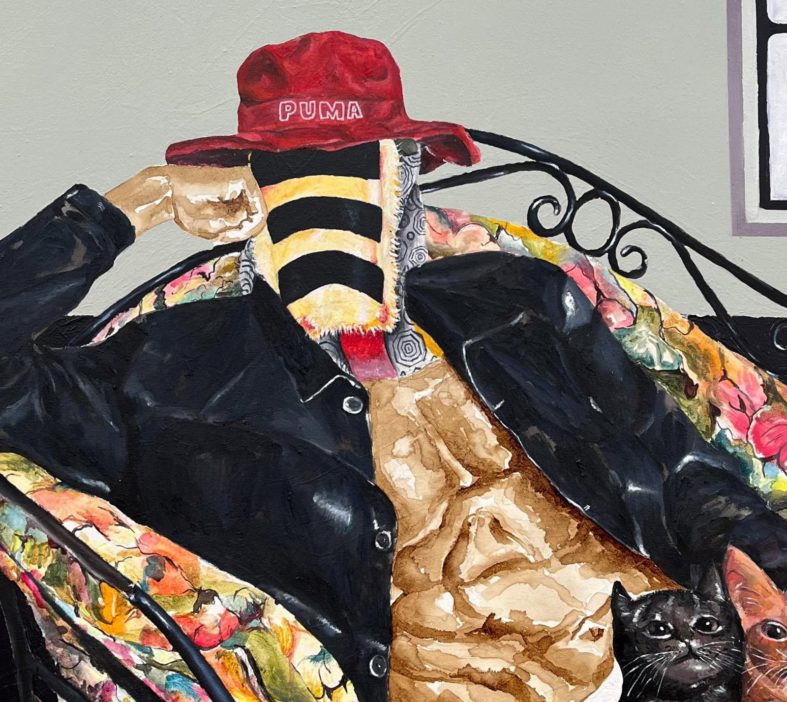 Emmanuel Ojebola, Masked Elegance in Contemporary Threads 1 - 21st Century, Contemporary, Africa, - 6