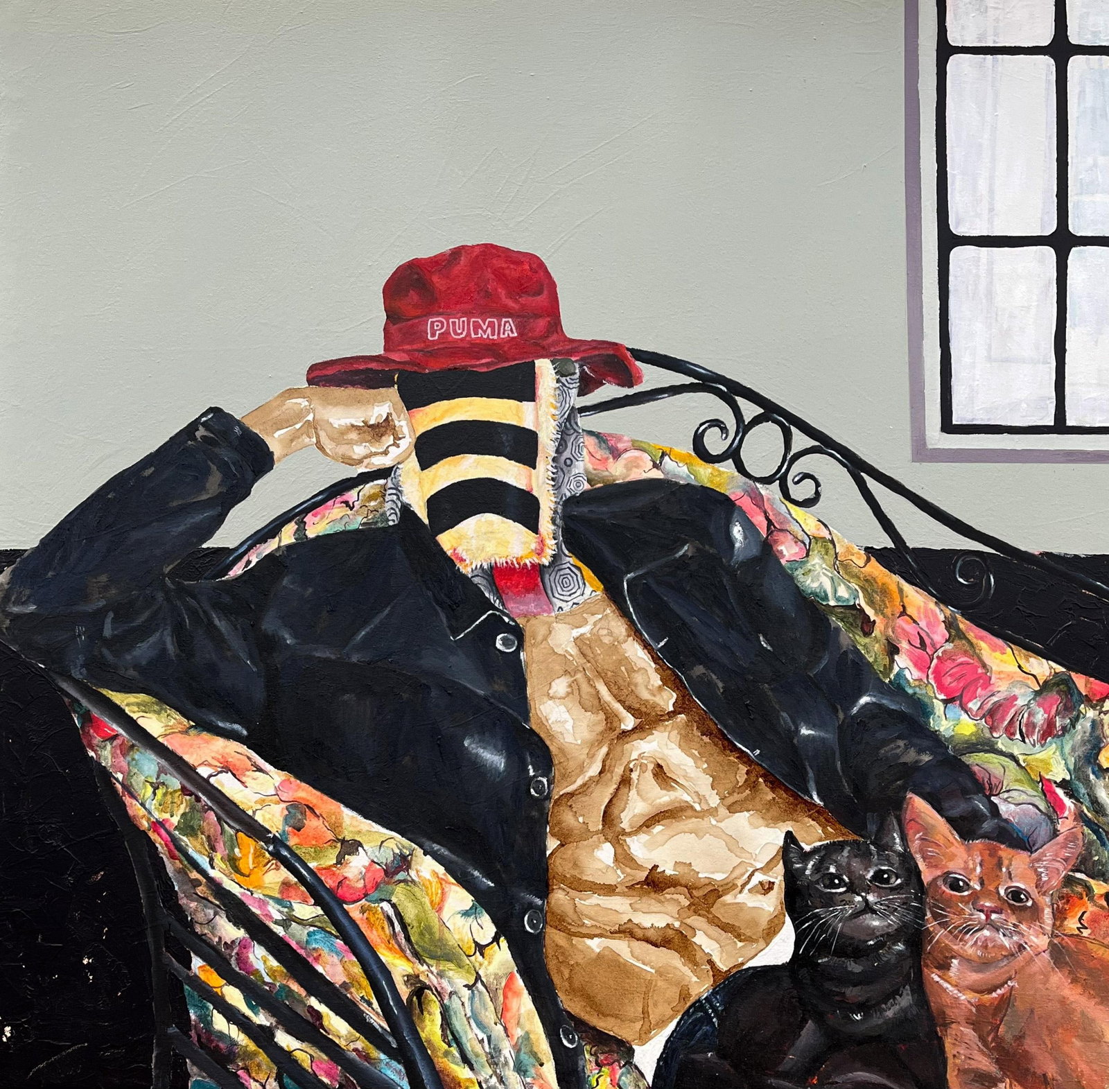 Emmanuel Ojebola, Masked Elegance in Contemporary Threads 1 - 21st Century, Contemporary, Africa, - 7