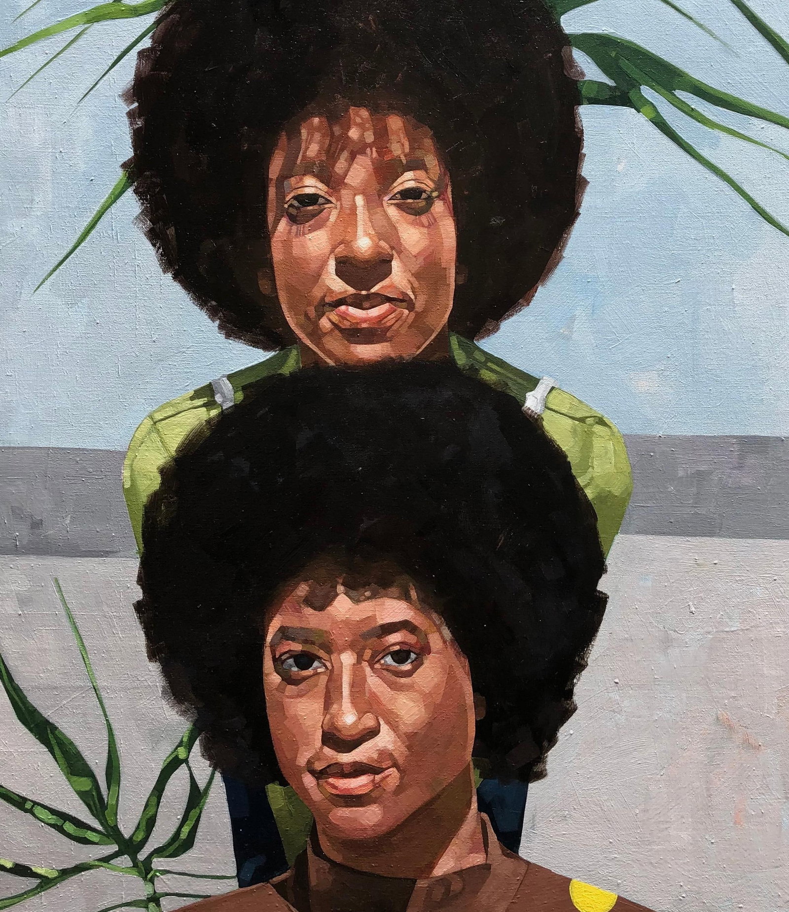 Josue M Pierre, This is One not Two - 21st Century, Contemporary, Figurative Portrait, Women, 2023 - 13