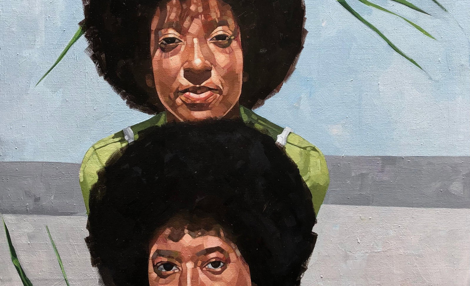 Josue M Pierre, This is One not Two - 21st Century, Contemporary, Figurative Portrait, Women, 2023 - 6