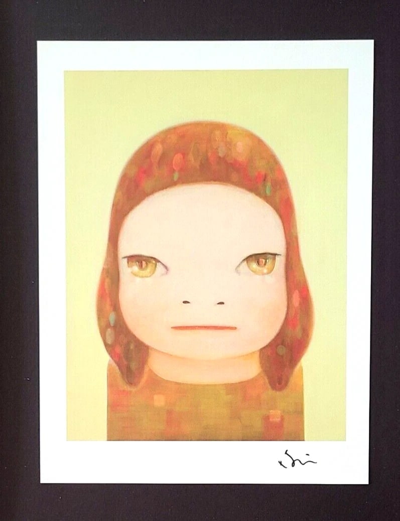 YOSHITOMO NARA + SIGNED PRINT FROM TOKYO FRAMED ART - 2