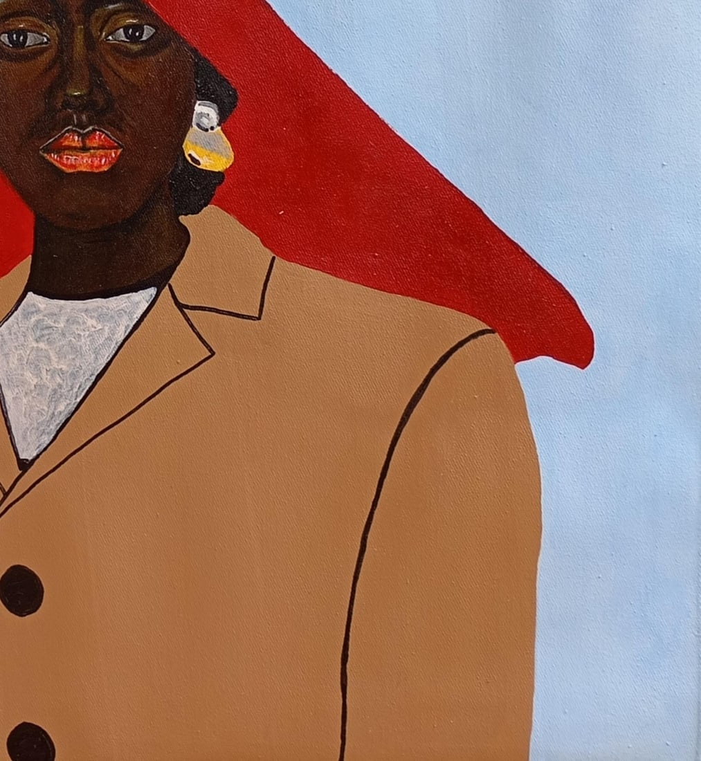 Ayandare Adeniran Ayanmuyiwa, Woman - 21st Century Contemporary, Figurative Portrait, African Woman - 8